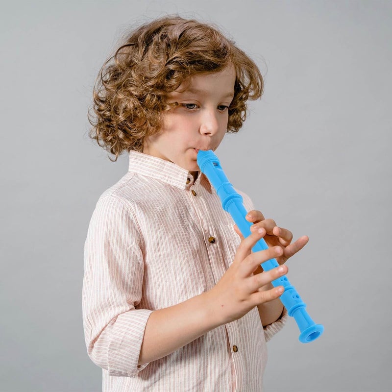 REMAGIC 4 Pack Recorder Instrument for Adults Beginner, Colorful Professional German fingering Soprano Recorder, Musical Instruments Flute Instrument, 7 Holes Baroque Soprano British Style Recorder - Image 5